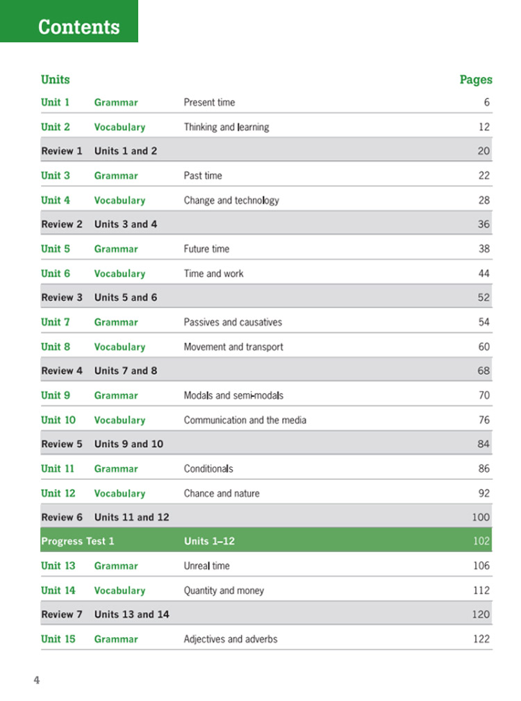 Nội dung Destination C1-C2 Grammar and Vocabulary with Answer Key Nội dung Destination C1-C2 Grammar and Vocabulary with Answer Key